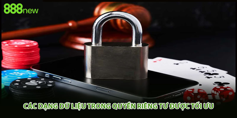 Các dạng dữ liệu trong quyền riêng tư được tối ưu